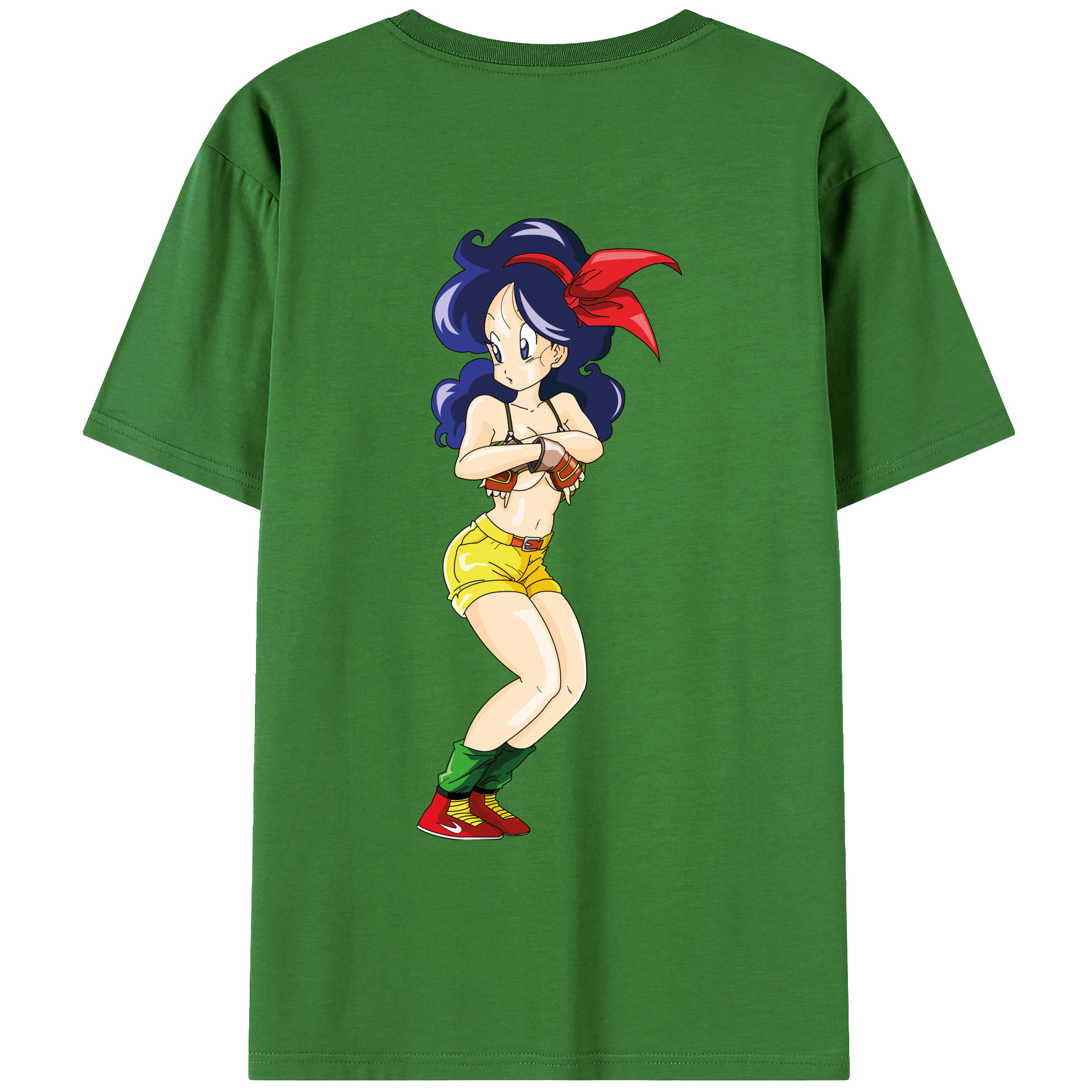 （画像用） ドラゴンボール DRAGON BALL レディース半袖Tシャツ(バックプリント)